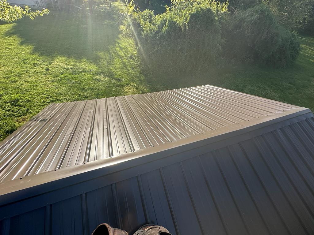 An image of a bronze roof